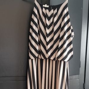 Women's  Stripe Maxi Dress
